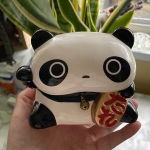 Vintage SAN-X TARE PANDA - MANEKI NEKO STYLE bank